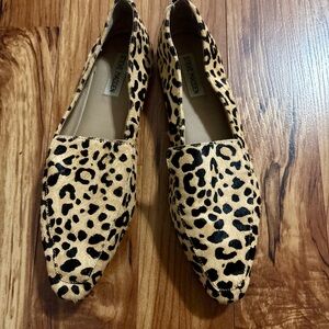 Steve Madden Leopard Print Pointed Toe Flats Casual Chic Everyday Style On theGo